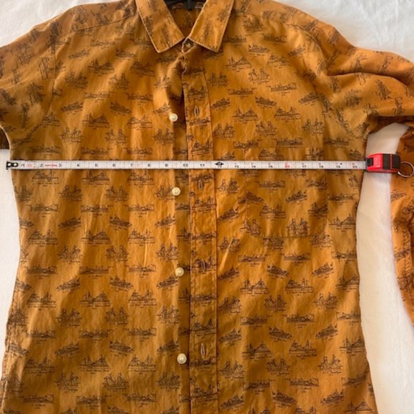 Vintage Mens Townley Long Sleeve button up Shirt - Picture 5 of 8